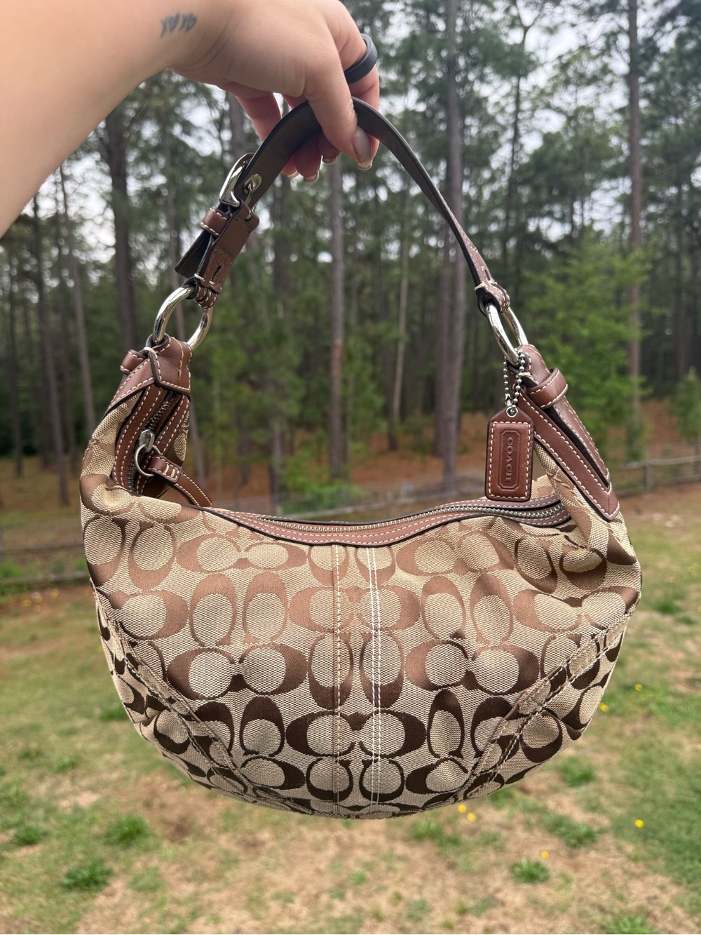 Coach Soho Signature Hobo Bag